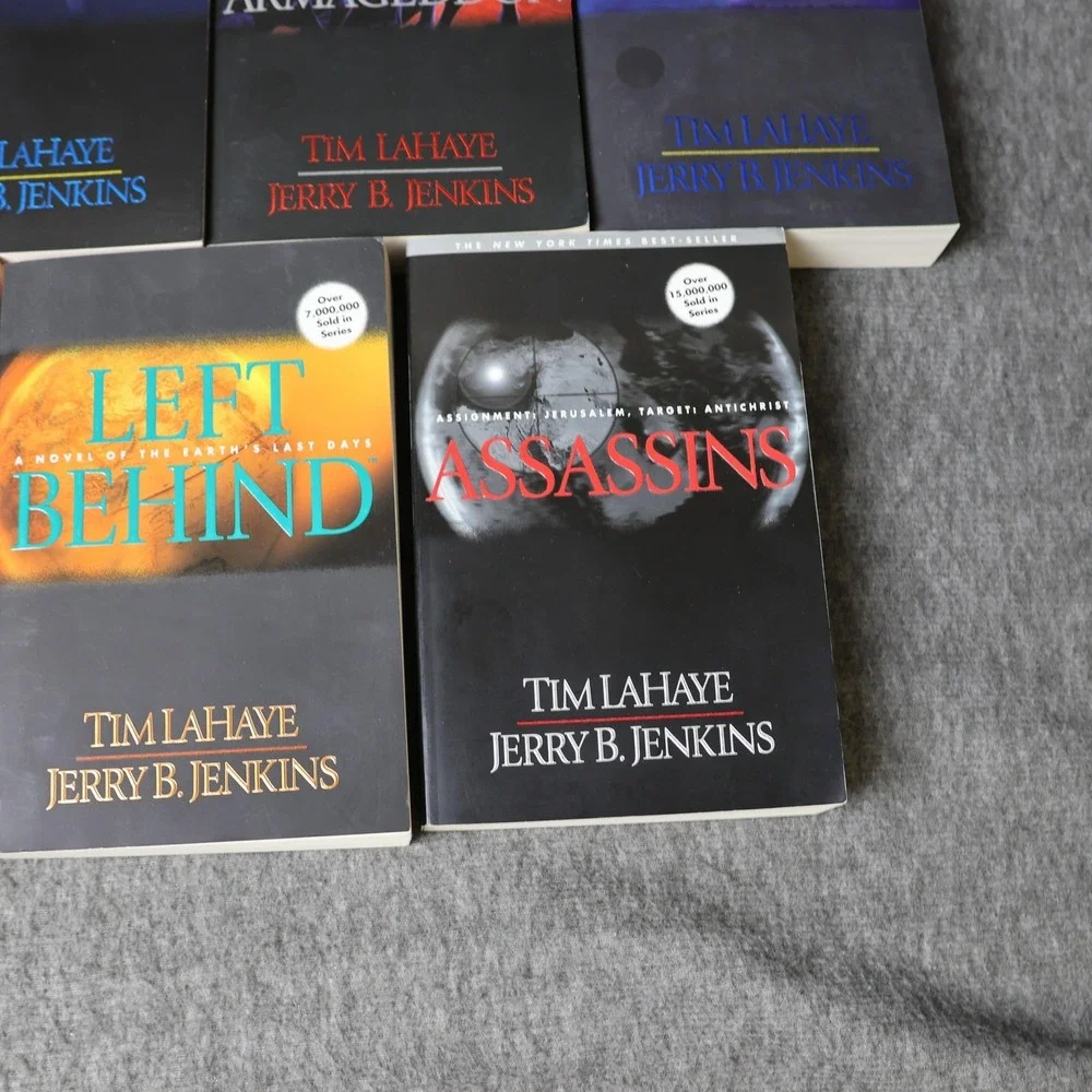 Left Behind Series Tim LaHaye Jerry B Jenkins 11 Trade PB Book Lot End Times